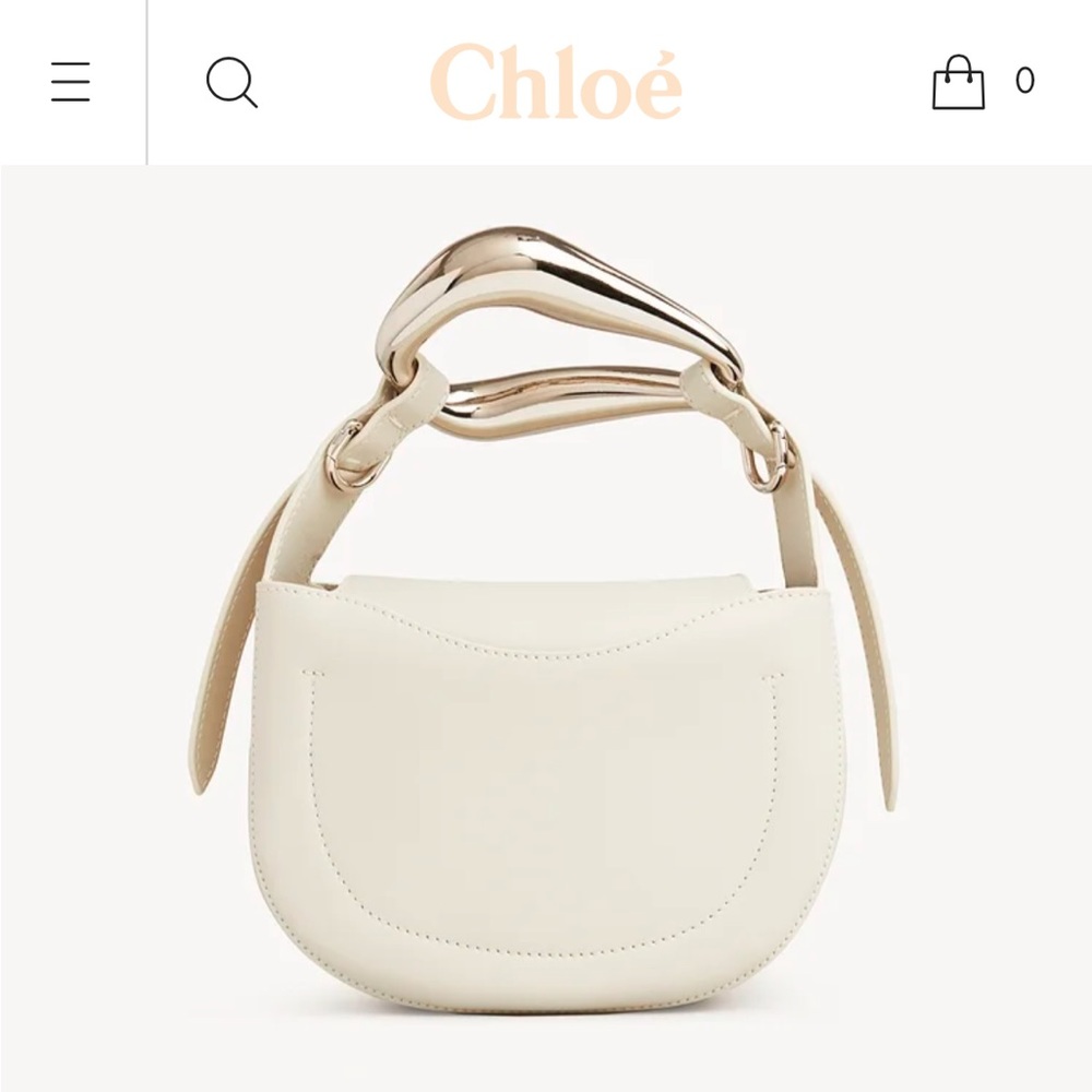 ✨ CHLOE kiss Leather Crossbody Bag - Picture 4 of 16